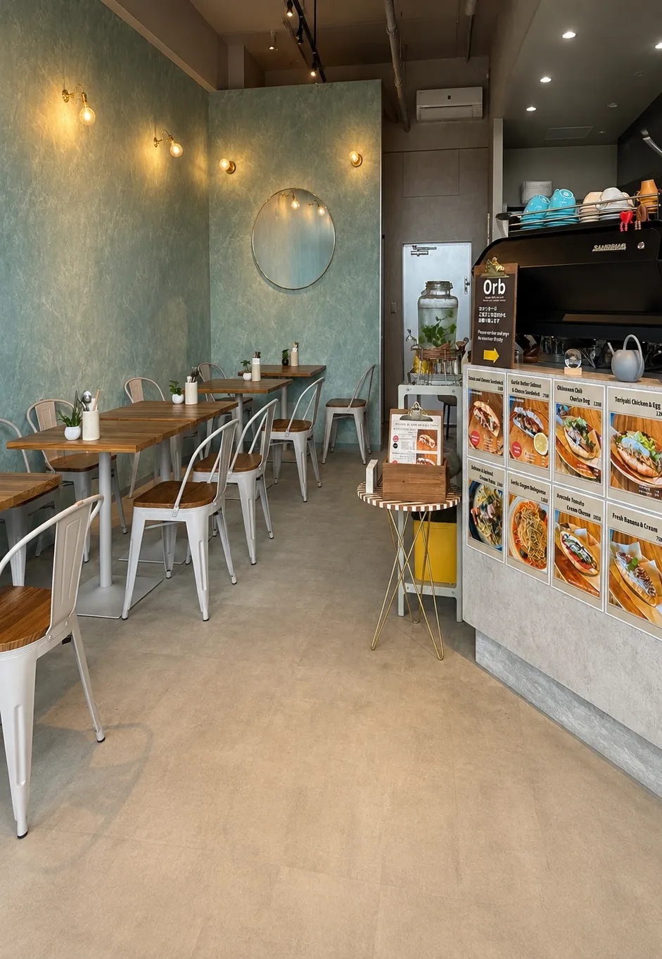Orbの店内の様子